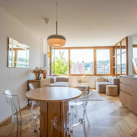 Apartment Tjs Temple With Castle View Laibach